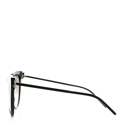 Saint Laurent Square Acetate Metal SLM48S Sunglasses Black 3 of 8