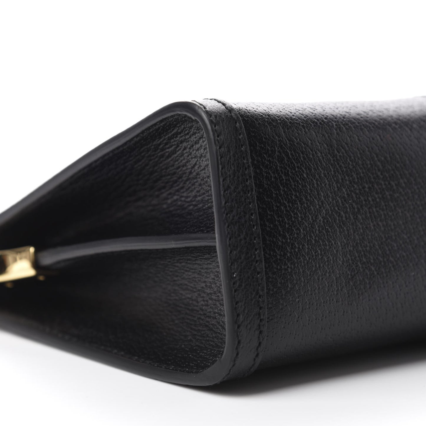 Calfskin GG Web Small Ophidia Chain Shoulder Bag Black