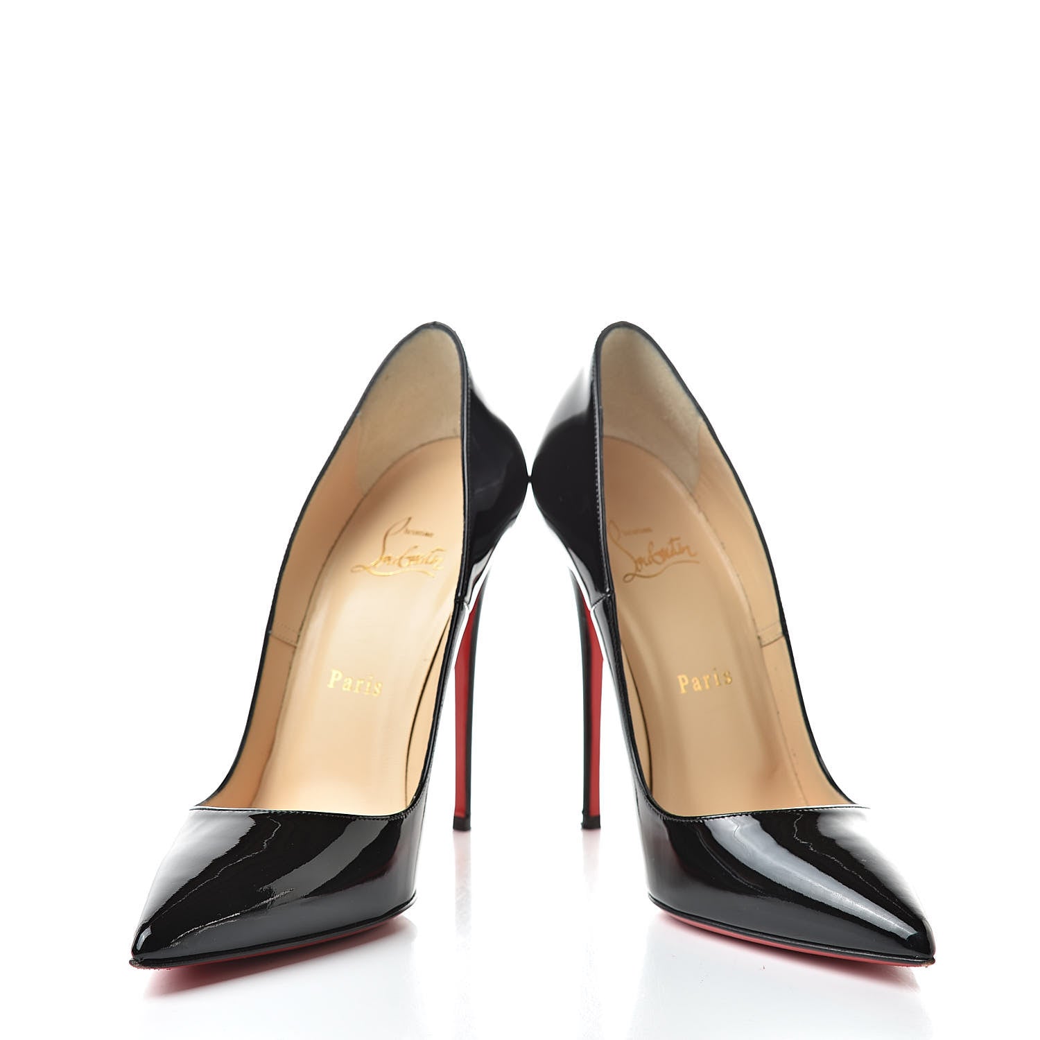 Christian Louboutin Patent So Kate 120 Pumps 38.5 Black 5 of 11