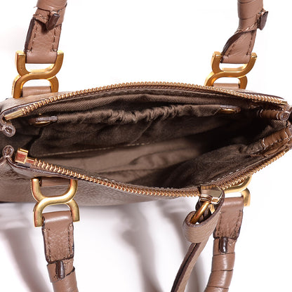 Chloe Calfskin Mini Marcie Satchel Khaki 5 of 8