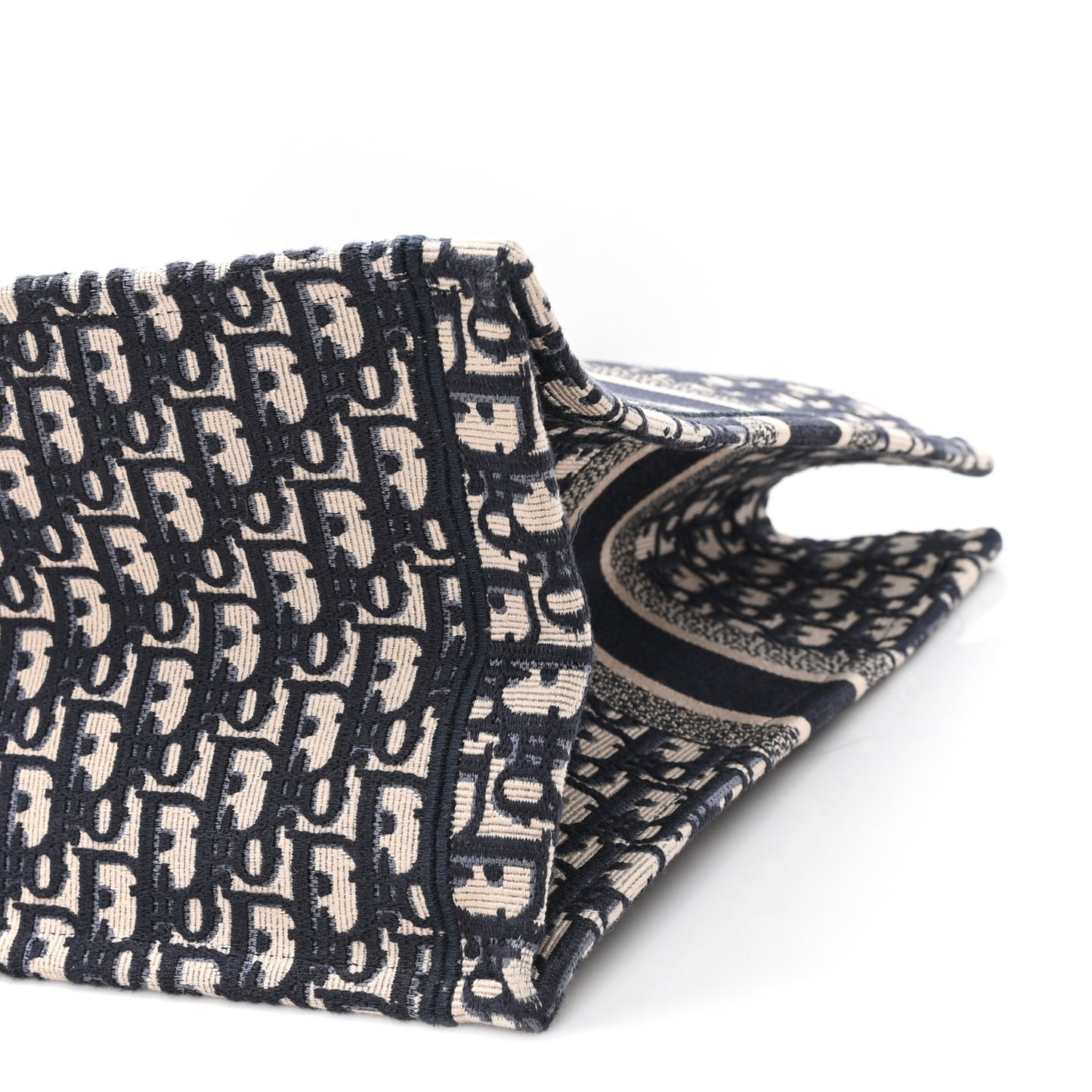 Oblique Large Book Tote Blue Multicolor