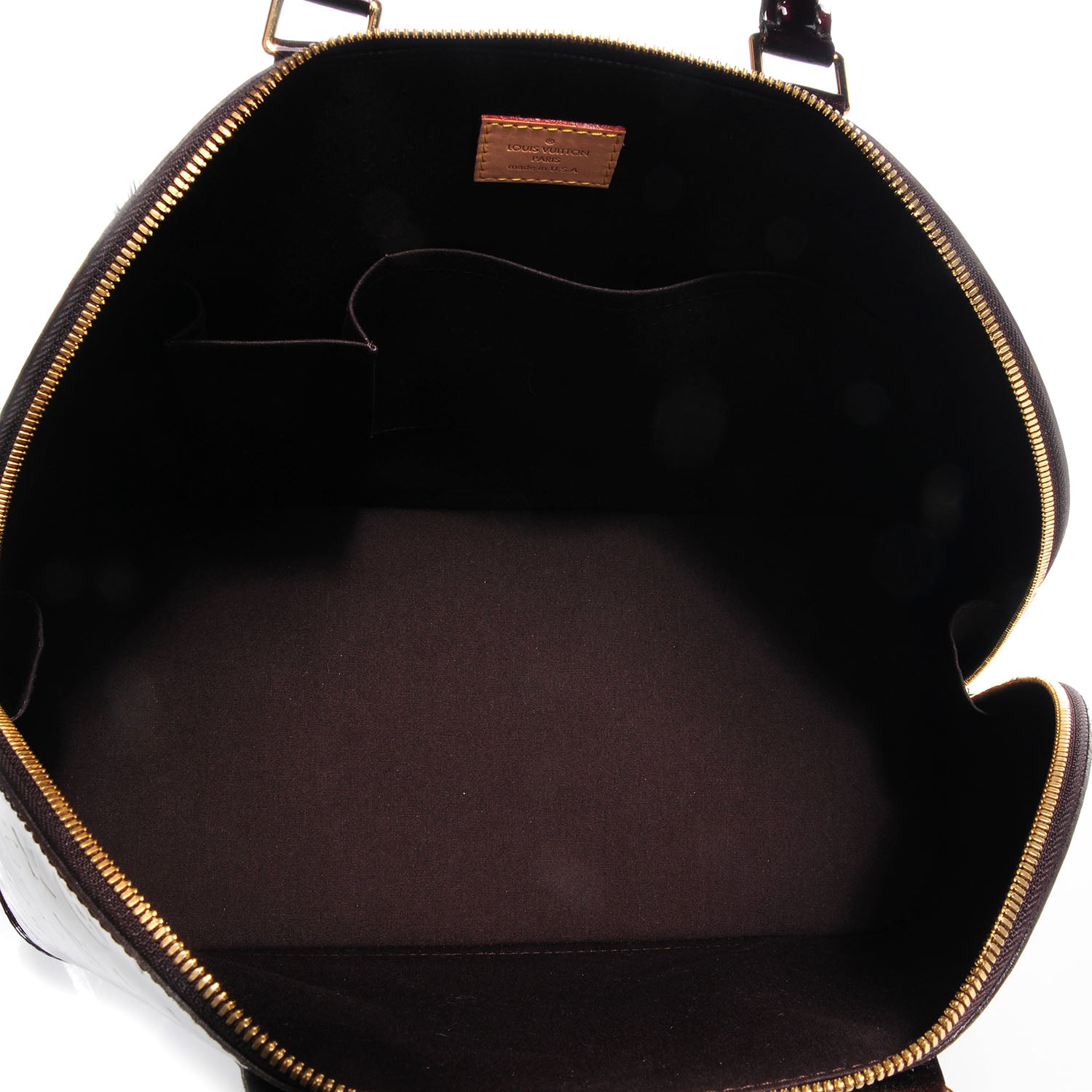 Louis Vuitton Vernis Alma GM Amarante 5 of 7