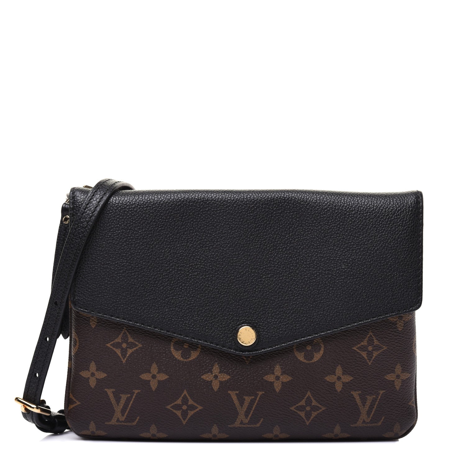 Louis Vuitton Monogram Twice Pochette Black 1 of 13