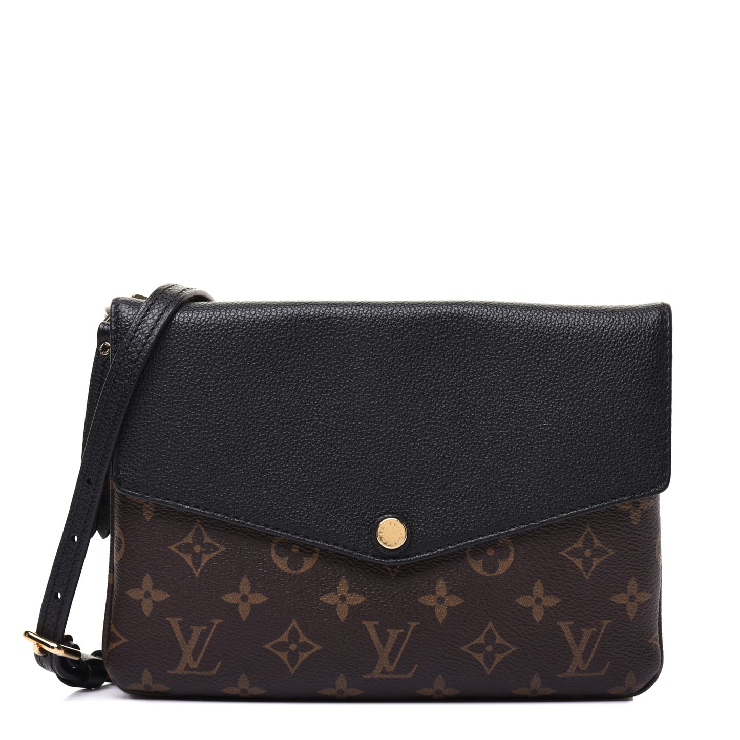 Monogram Twice Pochette Black