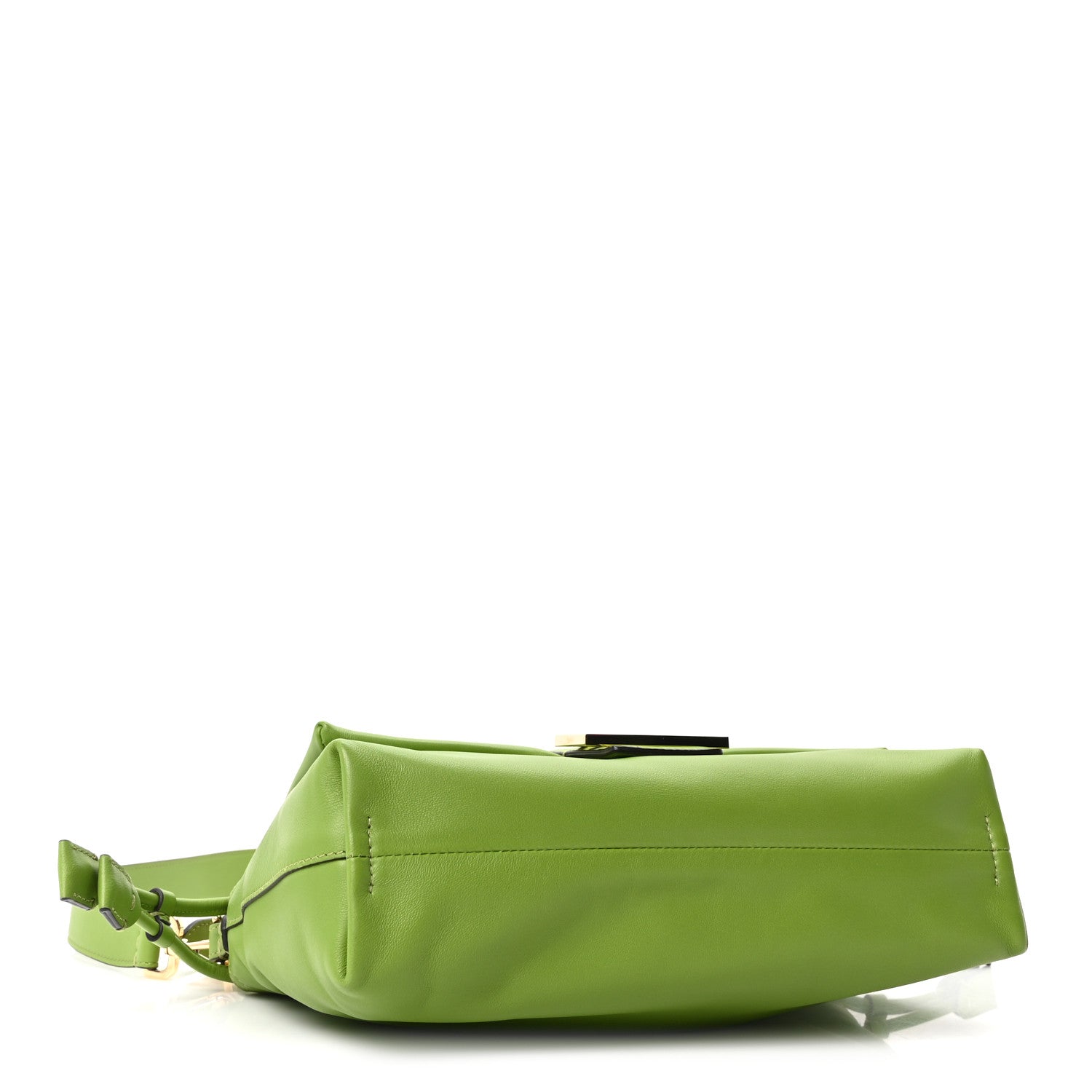 Fendi Nappa Medium Mamma Baguette Green 3 of 10