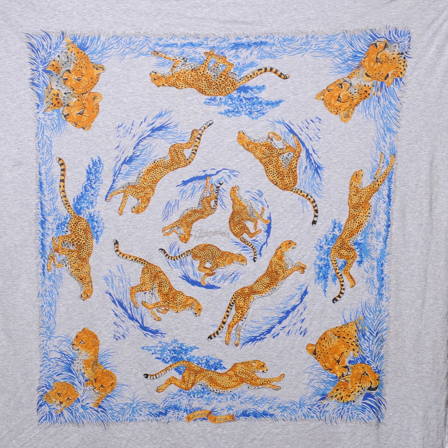 Cotton Guepards T-Shirt Scarf Gris