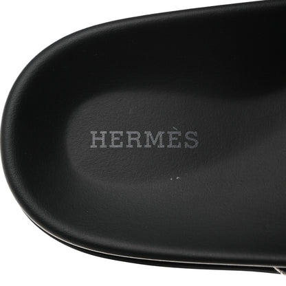 Hermes Toile De Coton Veau Lisse Mens Chypre Sandals 43 Prunoir 6 of 9