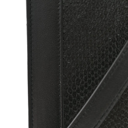 Saint Laurent Python Calfskin Embossed Small Sac de Jour Black 13 of 17