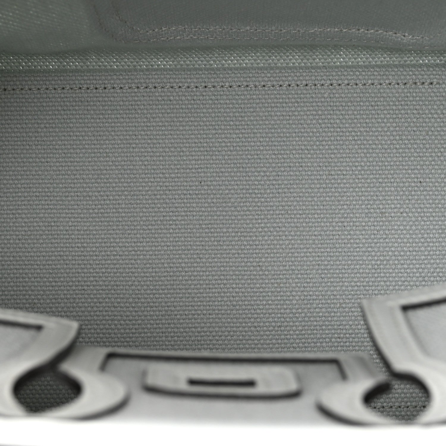 Hermes Toile Goeland Swift Cargo Birkin 25 Gris Platine 5 of 11