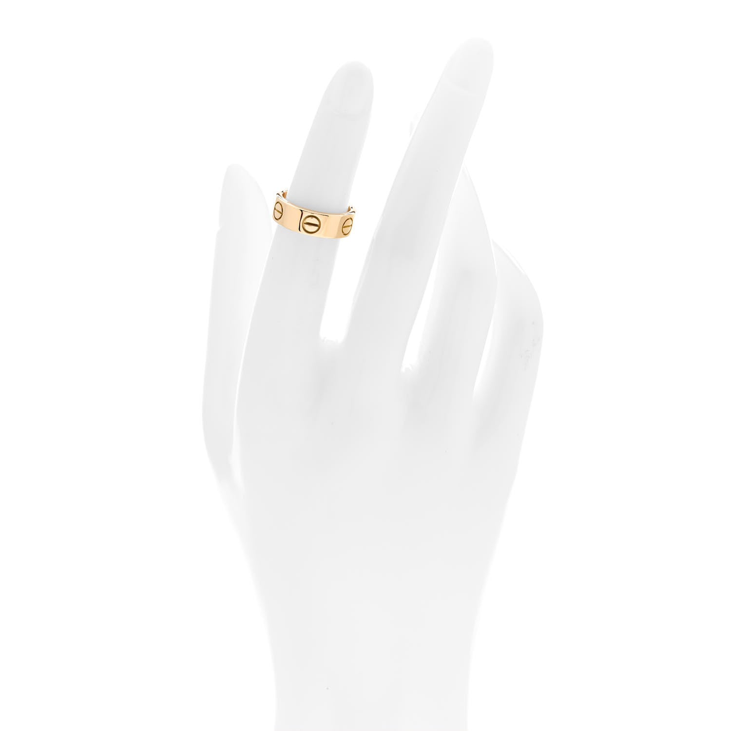 Cartier 18K Yellow Gold 5.5mm LOVE Ring 47 4 2 of 5
