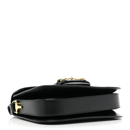 Gucci Azalea Calfskin Horsebit 1955 Shoulder Bag Black 4 of 9