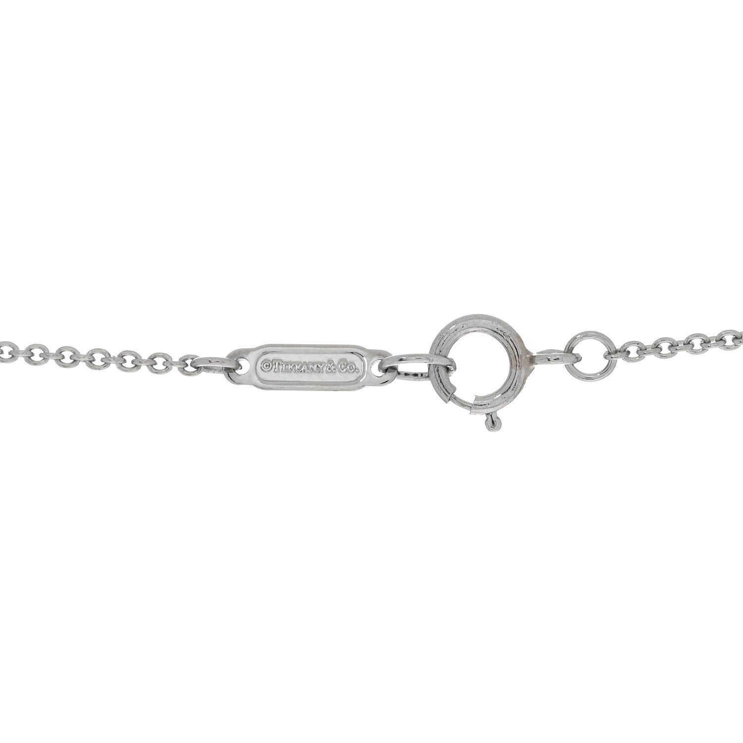 Tiffany Platinum Diamond Paper Flowers Pave Pendant Necklace 4 of 5