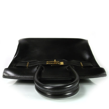 Hermes Box Calfskin Birkin 35 Black 5 of 11