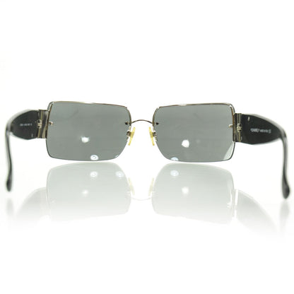 Chanel Crystal CC Logo Sunglasses 4095 B Black 4 of 8
