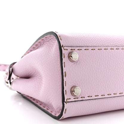 Fendi Cuoio Romano Selleria Mini Peekaboo Iconic Satchel Anemone 11 of 12