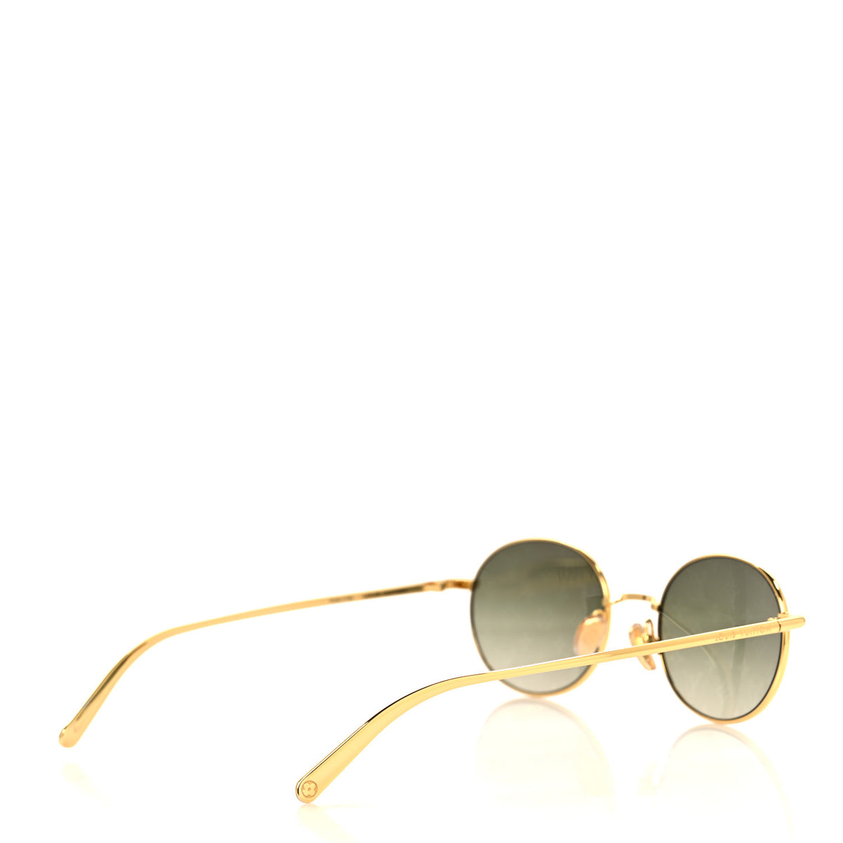 LV Bright Round Sunglasses Z2100U Gold