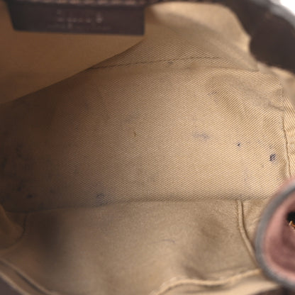 Chloe Suede Calfskin Mini Faye Backpack Carbon Brown 5 of 10