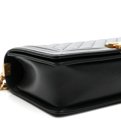 Chanel Lambskin Quilted New Medium Boy Flap Black 9 of 12