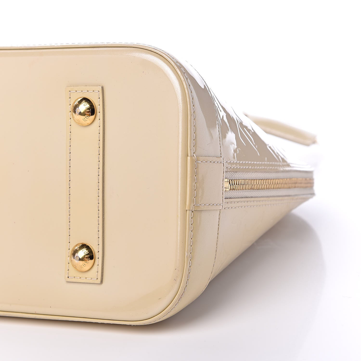 Louis Vuitton Vernis Alma PM Blanc Corail 9 of 18