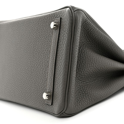 Hermes Togo Birkin 30 Etain 10 of 11