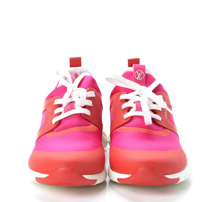 Louis Vuitton Rubber Technical Fabric Calfskin Aftergame Sneakers 37 Fuchsia 2 of 7