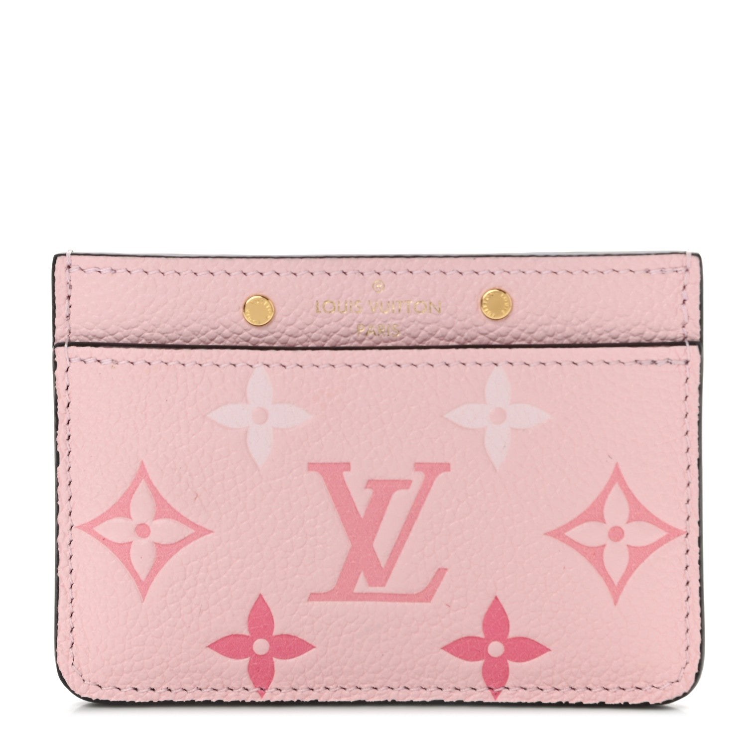 Louis Vuitton Empreinte Monogram Giant By The Pool Card Holder Bouton De Rose 1 of 8