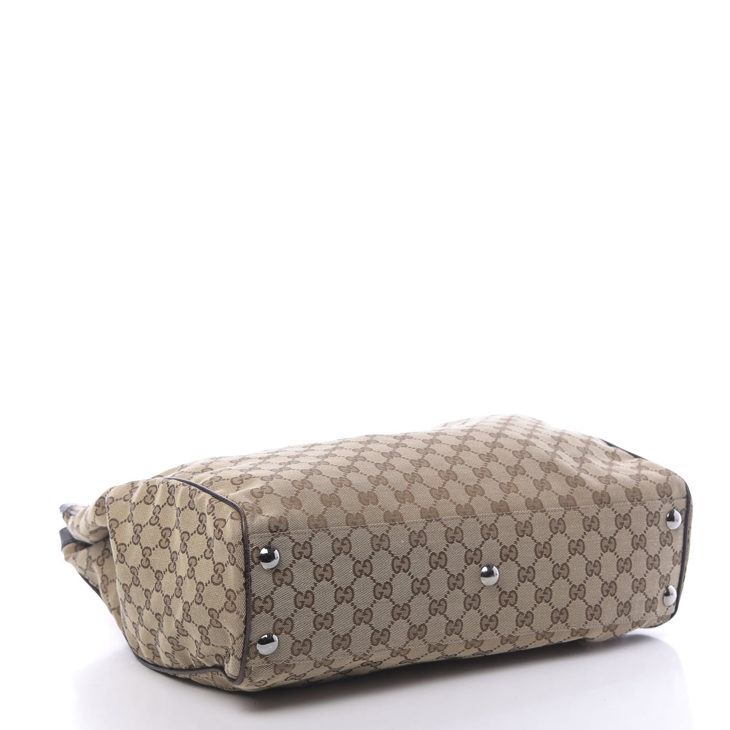 Gucci Monogram Large Tote Dark Brown 4 of 10