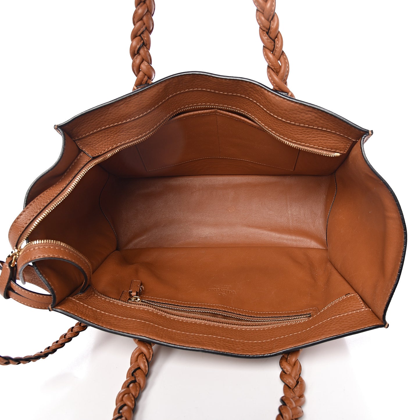 Grained Calfskin To Be Cool Tote Tan