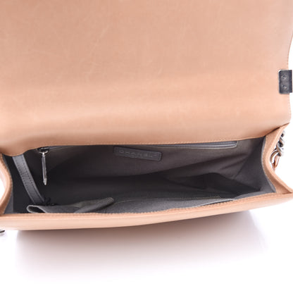 Chanel Lambskin Quilted Large Boy Flap Dark Beige 5 of 22