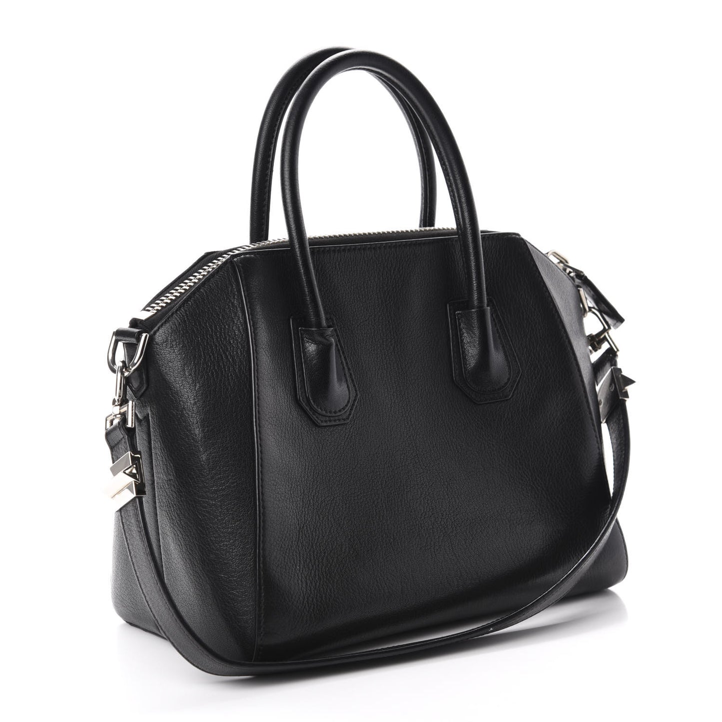 Sugar Goatskin Small Antigona Black