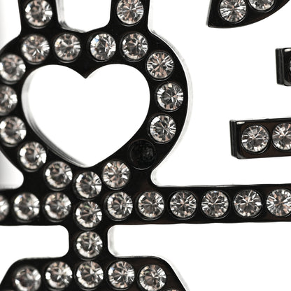 Chanel Strass Crystal CC Emoji Robot Cat Cuff 5 of 5