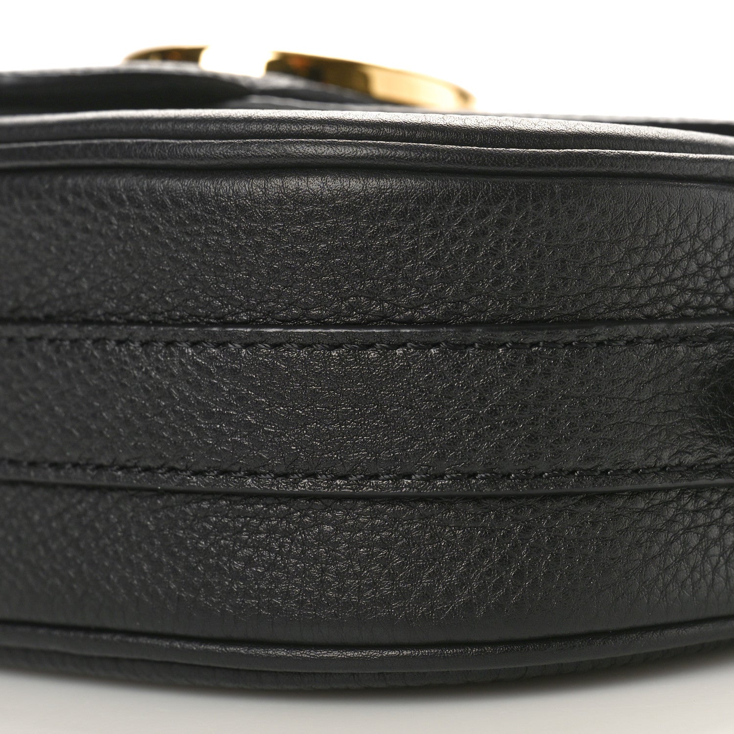 Louis Vuitton Grained Calfskin LV Pont 9 Soft PM Black 9 of 10
