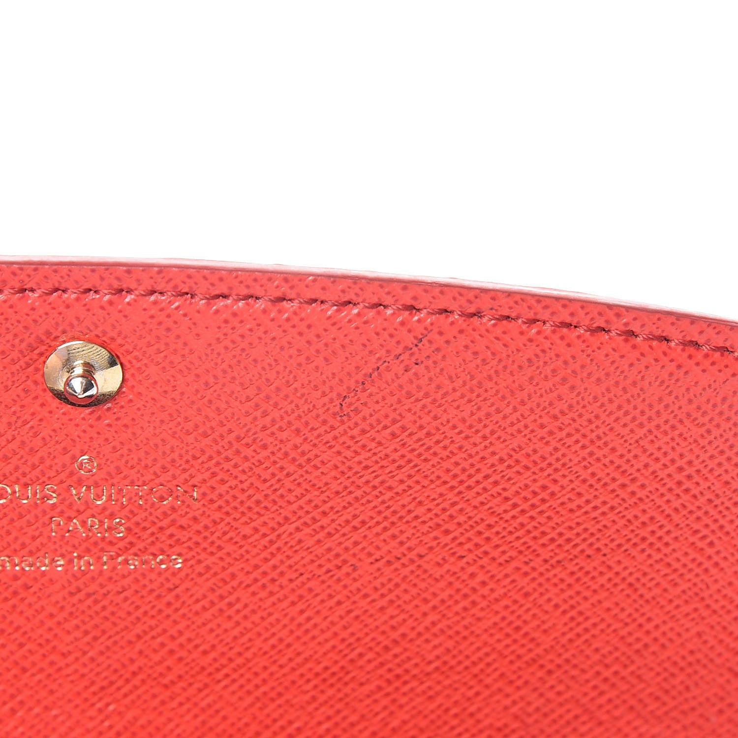 Louis Vuitton Monogram Bloom Flower Emilie Wallet Coquelicot 8 of 12