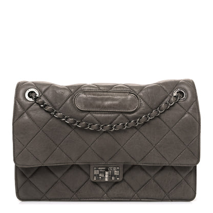 Chanel Washed Lambskin Jumbo Take Away Flap Grey 1 of 11