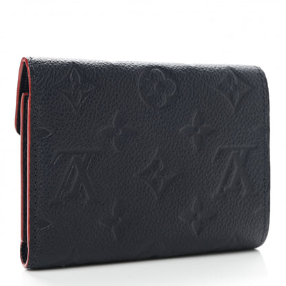 Louis Vuitton Empreinte Victorine Wallet Marine Rouge 3 of 7