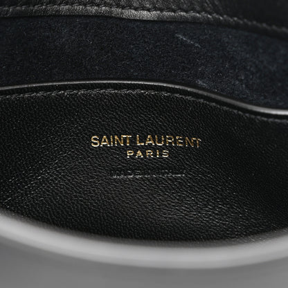 Saint Laurent Smooth Calfskin Le 5 A 7 Mini Hobo Black 6 of 8