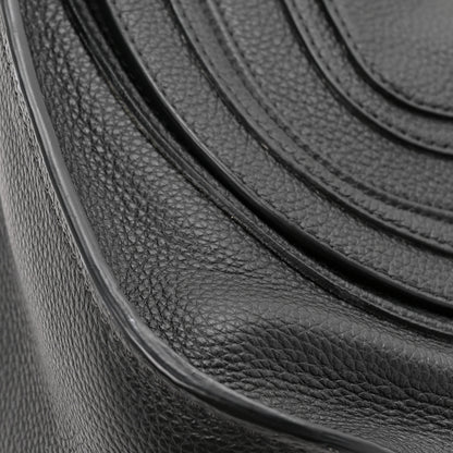 Chloe Calfskin Braided Medium Marcie Double Carry Black 14 of 16