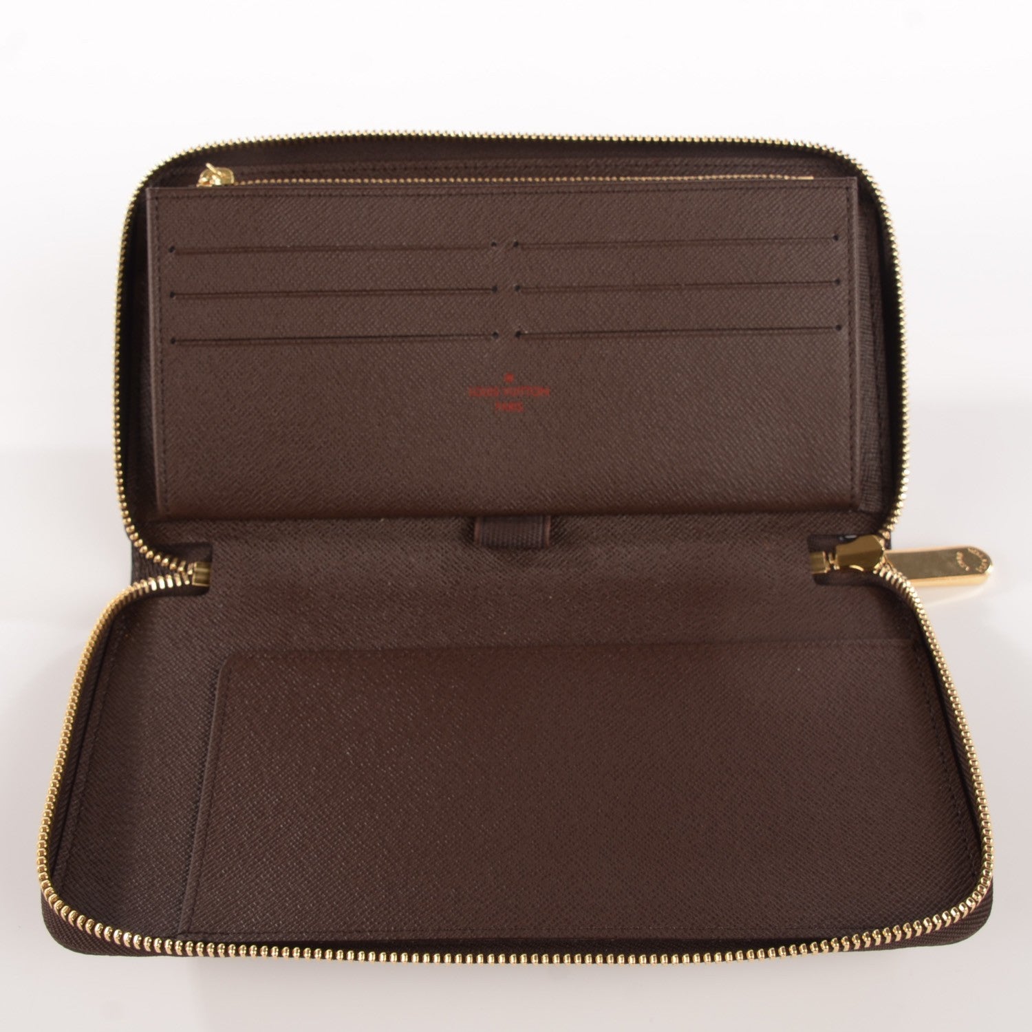 Louis Vuitton Damier Ebene Zippy Organizer Wallet 5 of 7