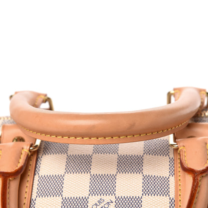 Louis Vuitton Damier Azur Keepall Bandouliere 45 10 of 14