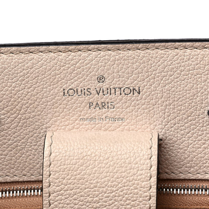 Louis Vuitton Calfskin Lockme Bucket Soie Quartz Calla 6 of 11