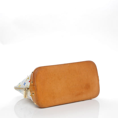 Louis Vuitton Monogram Multicolor Alma White 4 of 10