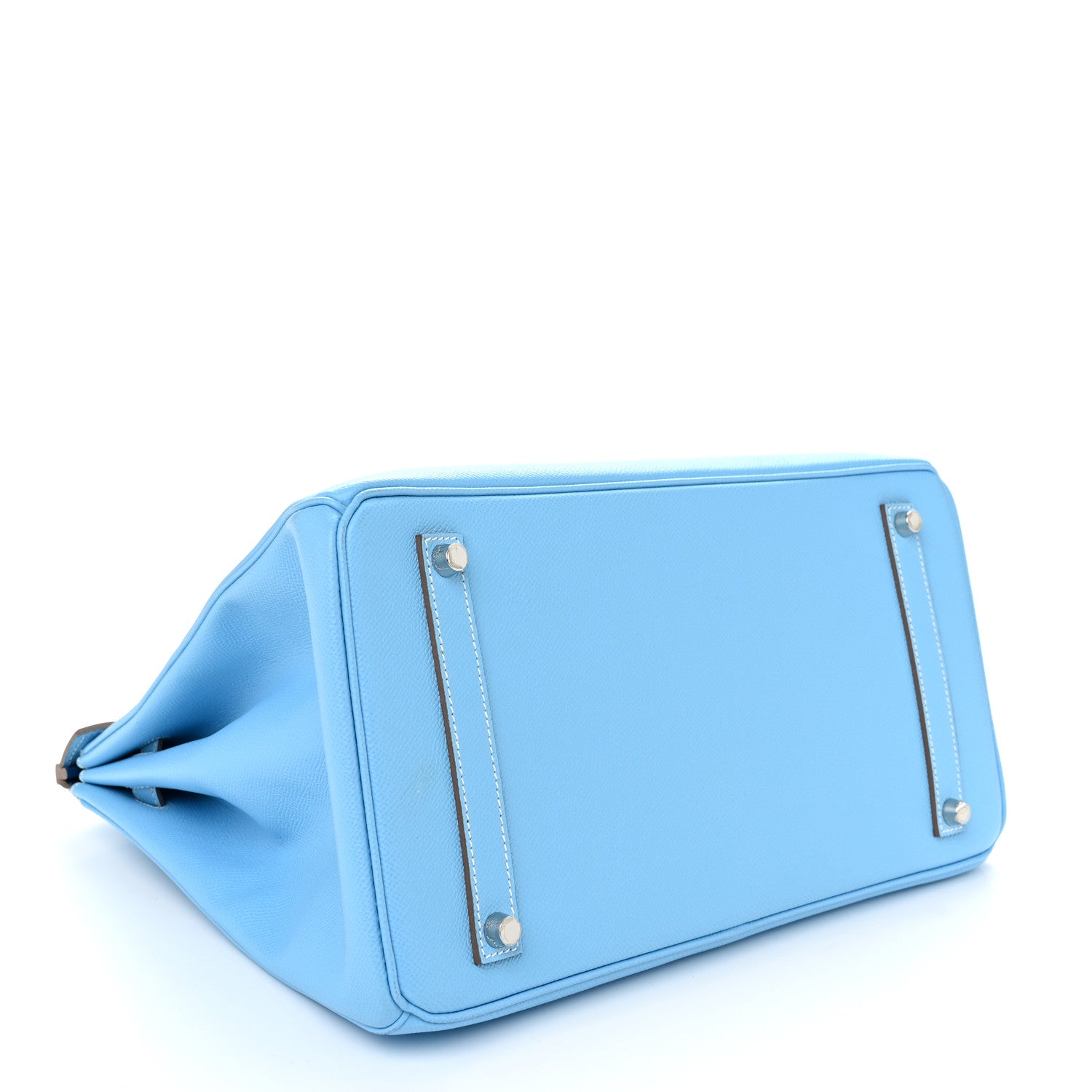 Hermes Epsom Candy Birkin 35 Celeste Mykonos 3 of 11