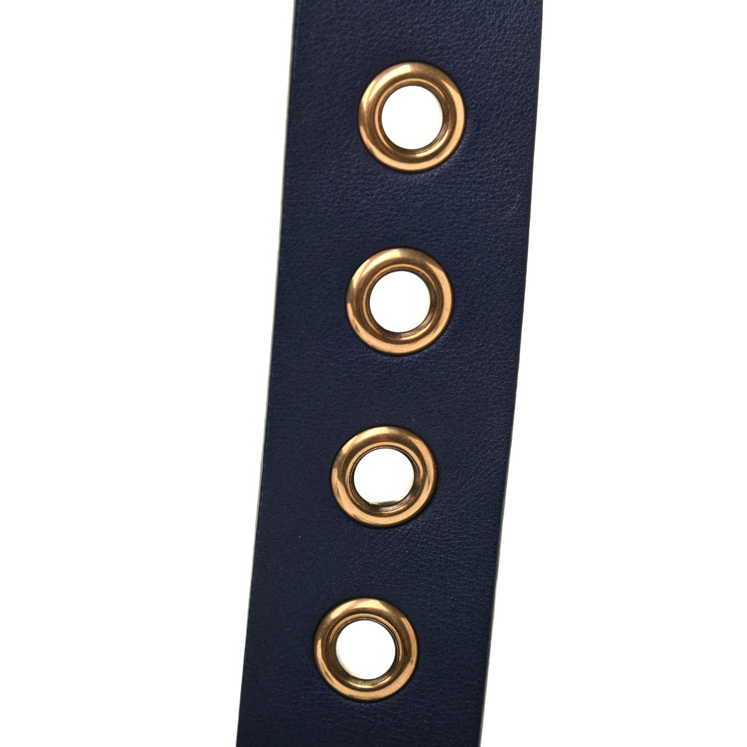 Christian Dior Calfskin Diorquake Belt 75 Navy 5 of 5