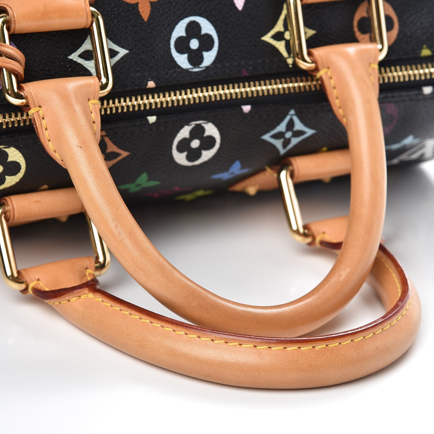 Louis Vuitton Monogram Multicolor Speedy 30 Black 8 of 12