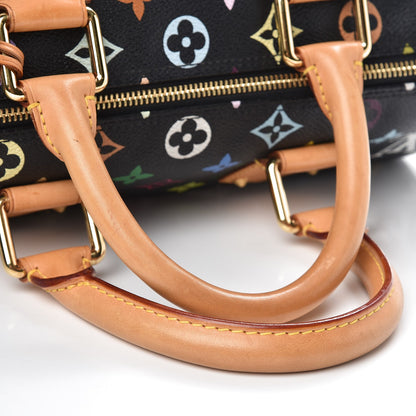 Louis Vuitton Monogram Multicolor Speedy 30 Black 8 of 12