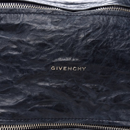 Givenchy Tumbled Sheepskin Small Pandora Navy 9 of 9