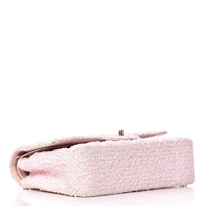 Chanel Tweed Medium Double Flap Pink 4 of 20