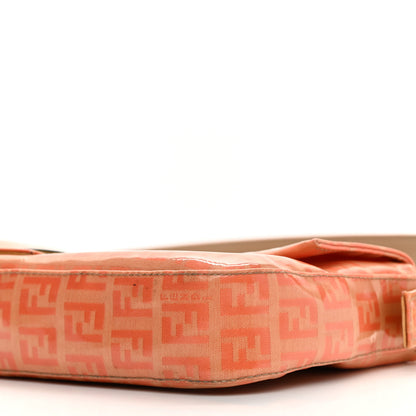 Fendi Vinyl Zucchino Baguette Orange 8 of 10