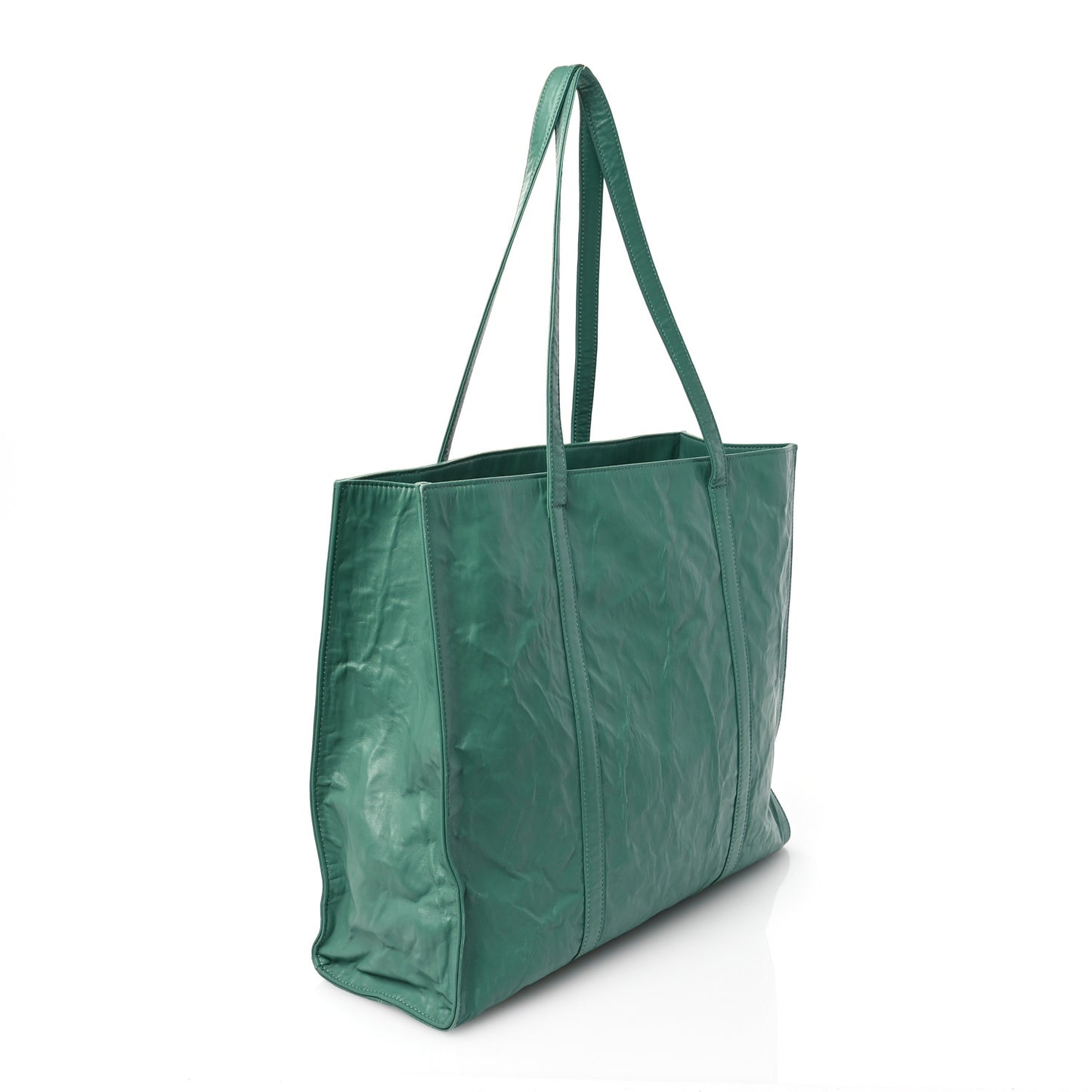 Nappa Antique Tote Green