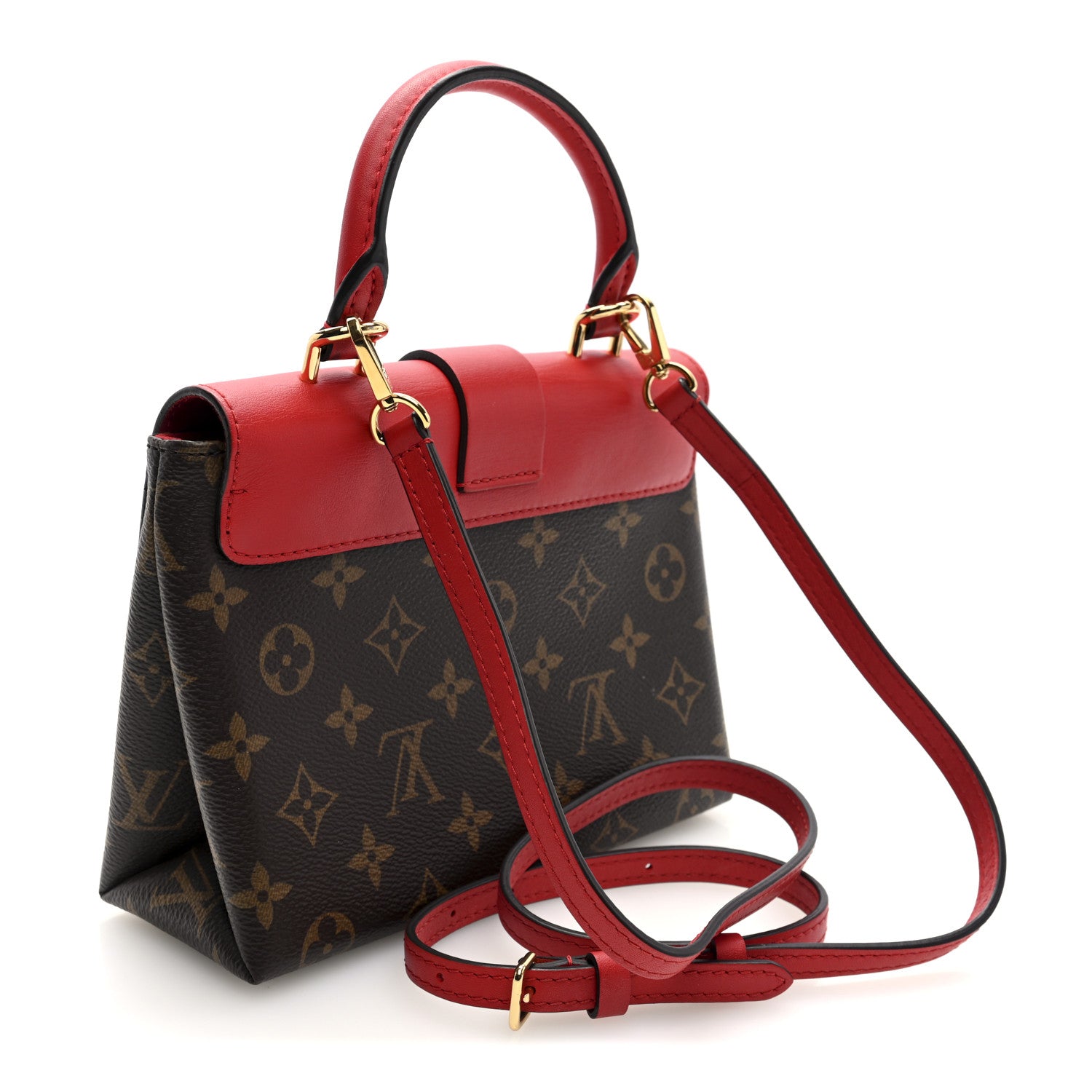 Louis Vuitton Monogram Locky BB Coquelicot 3 of 10